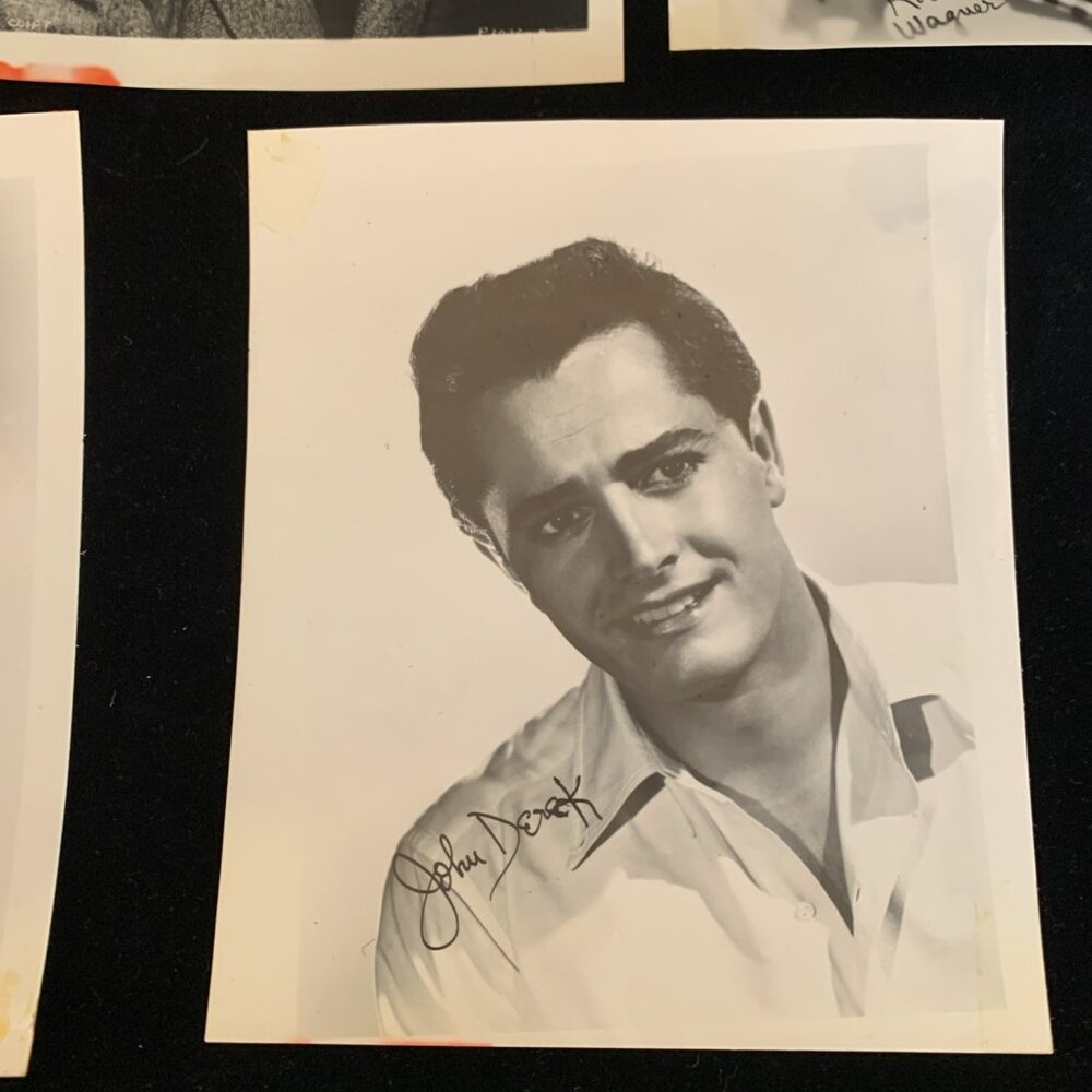 From De Luxe Photo Service 7 Vintage Hollywood Celebrity Actors Portraits B&W's - Picture 7 of 10